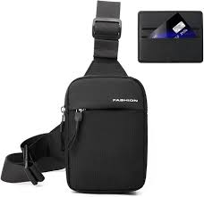 DGUSO Bandoleras Impermeable: El Bolso Pequeño Ideal para Hombre