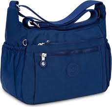 Bolso Bandolera Impermeable WACCET para Mujer - Nylon Ajustable y Práctico