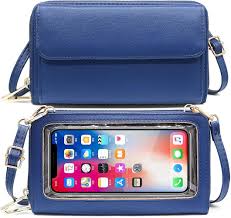 HNOOM Bandolera Pantalla Cremallera Billetera - Elegancia y Funcionalidad para la Mujer Moderna