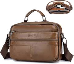 Bolso Hombre Cuero SPAHER: Estilo y Funcionalidad en un Solo Accesorio