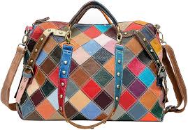Bolso Multicolor Genuino para Mujeres - Estilo y Versatilidad