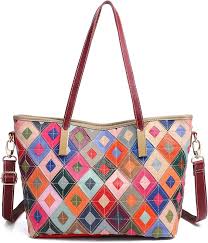 Bolso Multicolor Auténtico para Mujer