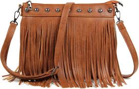 Bolso de Flecos Vintage para Mujer - LHHMZ