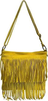 Bolso Bandolera de Flecos de Ante Modarno - Estilo y Versatilidad