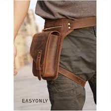 Bolso Pierna Hombre QXYOGO: Estilo y Funcionalidad en Movimiento