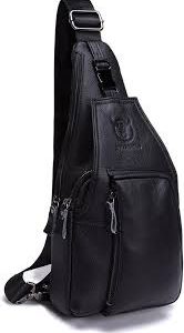 Bolso de Pecho Bullcaptain para Hombre - Resistente y Estiloso