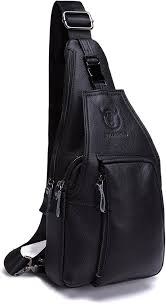 Bolso de Pecho Bullcaptain para Hombre - Resistente y Estiloso