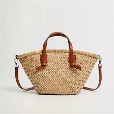 Bolso Mimbre Casual Bandolera - Estilo y Comodidad